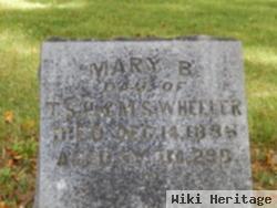 Mary B Wheeler