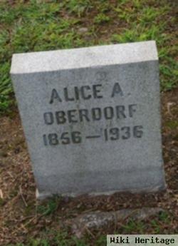 Alice A Oberdorf