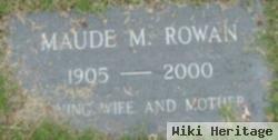 Maude M. Rowan