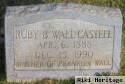 Ruby B Wall Casteel