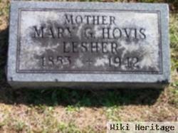 Mary G. Hovis Lesher