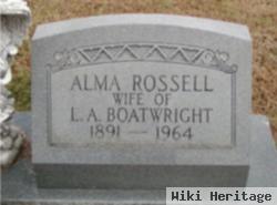 Theresa Alma "alma" Rossell Boatwright