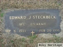 Sgt Edward J Steckbeck