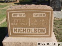 Effie E. Nicholson