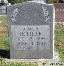 Alma A Hoehler