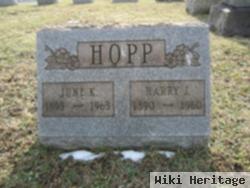 Harry James Hopp