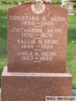 Catharine Spangler Herr