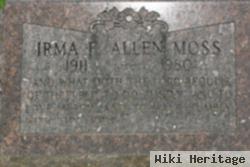 Irma F. Allen Moss