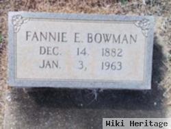 Fannie Elizabeth Forbus Bowman