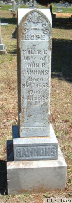 Mollie G. "miley" Beals Hammons