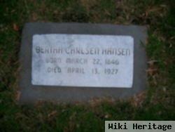 Bertha Carlsen Hansen