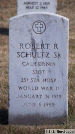 Robert R Schultz, Sr