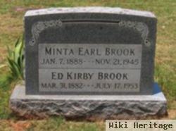 Edward Kirby "ed" Brook