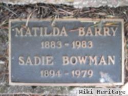 Matilda Barry