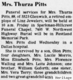 Thurza Goforth Pitts