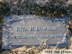 Rita Heisserer Bowman