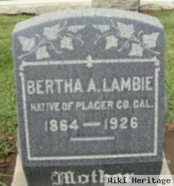 Bertha Alice Stewart Lambie