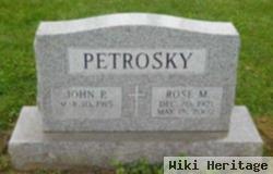 John P. Petrosky
