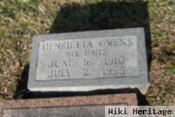 Henrietta Haitz Owens