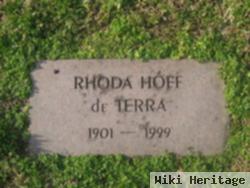 Rhoda Hoff De Terra