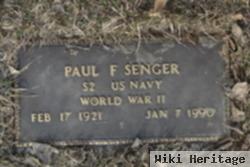 Paul F "chuck" Senger