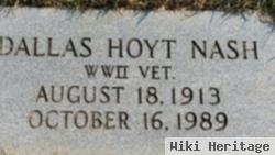 Dallas Hoyt Nash