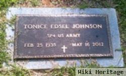 Tonice Edsel Johnson