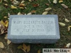 Mary Elizabeth Balser