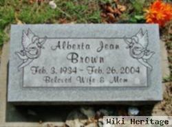 Alberta Jean Brown