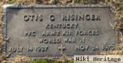 Otis Granville Risinger, Jr