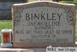 Jacqueline "darlene" Binkley