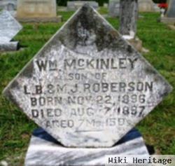 William Mckinley Roberson