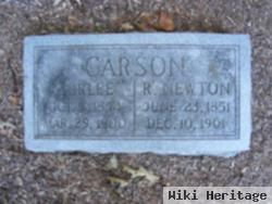 Robert Newton "newt" Carson