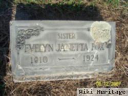 Evelyn Janetta Fox