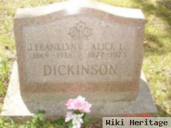 Alice Lucy Bennett Dickinson