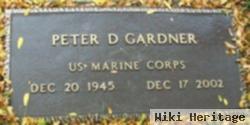 Peter D Gardner