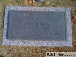 Atha B. Behal
