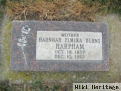 Hannah Elmira Burns Harpham