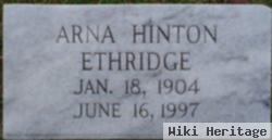 Arna Hinton Ethridge