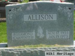 Rosamond B. Carpenter Allison