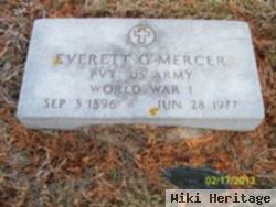 Everett G Mercer