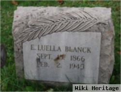 E. Luella Crooks Blanck