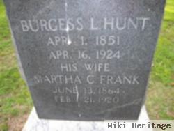 Martha C. Frank Hunt