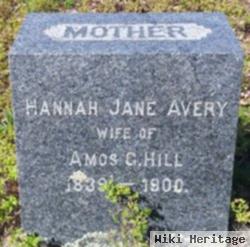 Hannah Jane Avery Hill