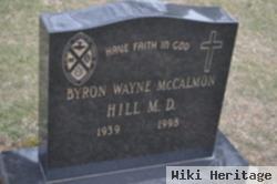 Dr Byron Wayne Mccalom Hill