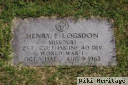 Henry Earl Logsdon