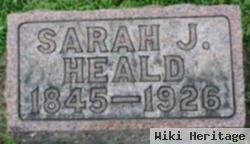 Sarah Jane Burhans Heald