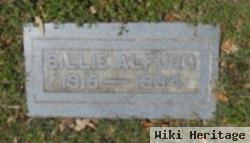 William Spencer "billie" Alford