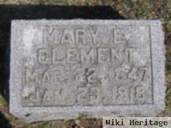 Mary E Clement