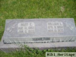 Mrs Mary Elizabeth Harvey Hamilton